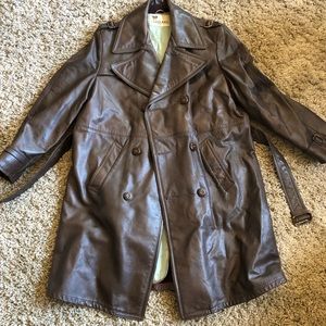 Vintage Lakeland Genuine Leather Coat